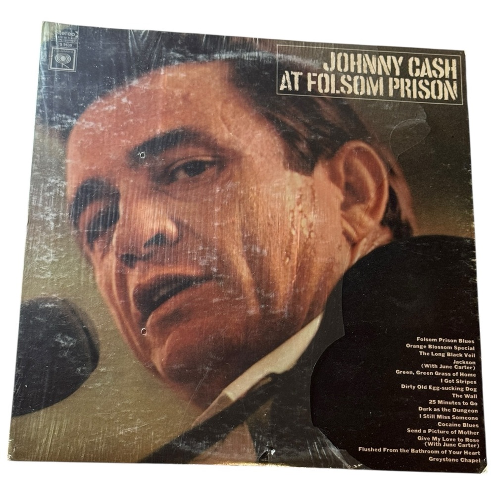 Johnny Cash 'At Folsom Prison' Vinyl Record